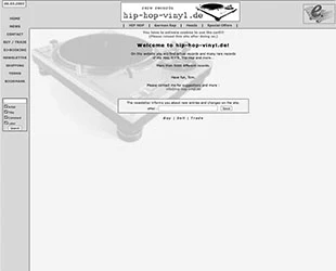 Web Shop 2003