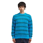 Edwin - Striped Hairy Sweater