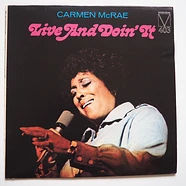 Carmen McRae - Live And Doin' It