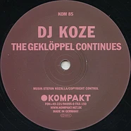 DJ Koze - The Geklöppel Continues