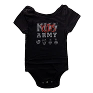 Kiss - Army Babygrow