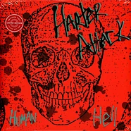 Harter Attack - Human Hell Red / Black Splatter Vinyl Edition