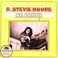 R. Stevie Moore - On Earth Black With Baby Pink Splatter Vinyl Edition