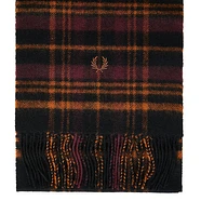 Fred Perry - Redacted Tartan Scarf (Made in England)