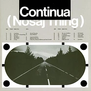 Nosaj Thing - Continua Crystal Clear Vinyl Edition