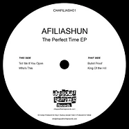 Afiliashun - The Perfect Time EP