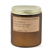 P.F. Candle Co. - Teakwood & Tobacco 7.2 oz Soy Candle