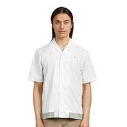 Fred Perry - Ribbed Hem Revere Collar Shirt