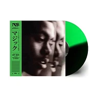 Nas - Magic Black & Green Split Colored Vinyl Edition