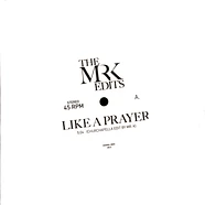Mr K - Like A Prayer Mr K's Churchapella Edit / Ha-Ya Eternal Life Record Store Day 2023 Edition