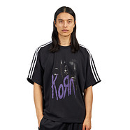 adidas x Korn Graphic T-Shirt, Black | IN9099 | FOOTY.COM