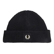 Fred Perry - Patch Brand Waffle Knit Beanie