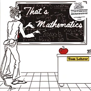 Tom Lehrer - That's Mathematics / I Got It From Agnes Tri-Color Vinyl Edition