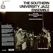 Southern University Jazz Ensemble - Live At The 1971 American College Jazz Festival