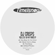 DJ Crisps - You Stay On My Mind Ep Red Marbled Vinyl Edition