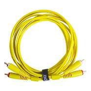 UDG - Ultimate Audio Cable Set RCA - RCA Yellow Straight 1,5m