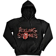 The Rolling Stones - Hackney Diamonds Glass Logo Hoodie (Back Print)