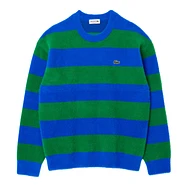 Lacoste - Fuzzy Knit Crew Neck Sweater