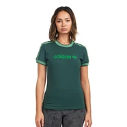 adidas - Graphic Badge Slim 3 Stripe Tee