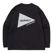 Gramicci x and wander - Backprint L/S Tee