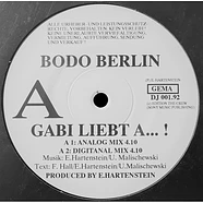 Bodo Berlin - Gabi Liebt A... !