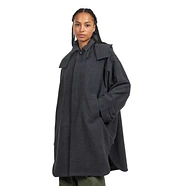 BEAMS BOY - Polyester Melton Dutch Coat