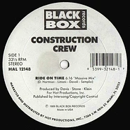 Construction Crew - Ride On Time