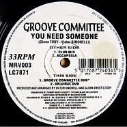 Groove Committee - You Need Someone