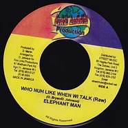 Elephant Man - Who Nuh Like When Wi Talk