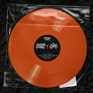 O.B.F X Iration Steppas - Roadblock / Calling Jahovia Neon Orange Vinyl Edition