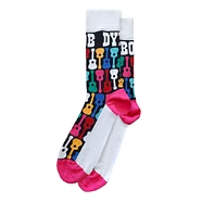 Bob Dylan - Guitar Pattern Ankle Socks