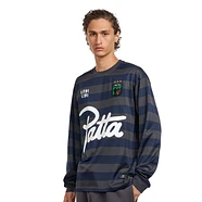 Patta - Striped Longsleeve Football Jersey