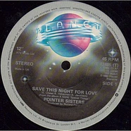 Pointer Sisters - Save This Night For Love