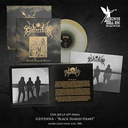 Gehenna - Black Seared Heart Silvergold Vinyl Edition