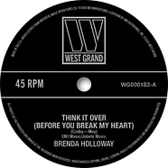 Brenda Holloway / Earl Van Dyke & The Soul Brothers - Think It Over (Before You Break My Heart)