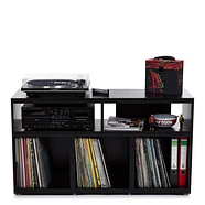 Record Box - Vinyl Record Storage - Schallplatten Hifi-Lowboard (3x110 + HifiRack + Top- & Baseboard)