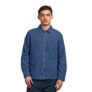 Barbour - Aickmen Textured Denim Overshirt