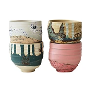 HKLIVING - Artist Ceramics Coffee Cups (Set of 4)