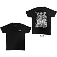 Gorillaz - Pocket Spray - George Group (Back Print) T-Shirt