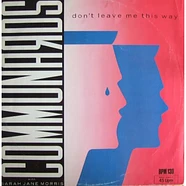 The Communards With Sarah Jane Morris - Don't Leave Me This Way