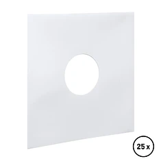 Record Sleeve - 10" Vinyl Cover (Mittelloch) (Weiß)