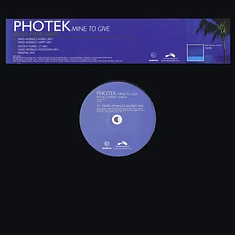 Photek - Mine To Give