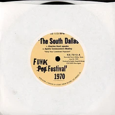 Charles Hunt / The Apollo Commanders / Marchel Ivery Quintet - The South Dallas Pop Festival 1970 (Addendum)