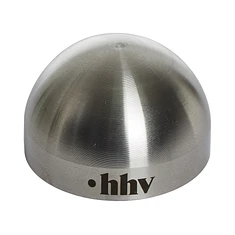 Vinyl Care - 7" Single Puck 45 RPM Adapter (halbrund) (Edelstahl)