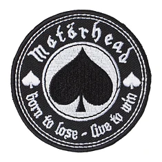 Motörhead - Born To Love, Live To Win Standard Patch
