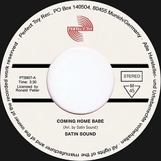 Ronny Pellers Satin Sound - Coming Home Baby
