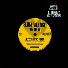 Slum Village - We Do It DJ Spinna & Jazz Spastiks Remixes Opaque Blue Vinyl Edition