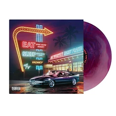 Jay Worthy & Harry Fraud - Eat When You're Hungry Sleep When Your Tired Purple Swirled Vinyl Edition