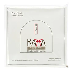 KATTA - 7" Single Vinyl Schutzhüllen KATTA Sleeves (Outside Sleeves)