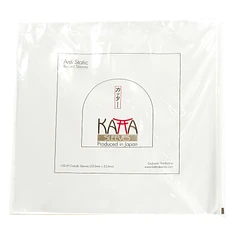 100x 12" Record Outer Sleeves - Außenhüllen (KATTA Outside Sleeves / 323mm x 323mm)